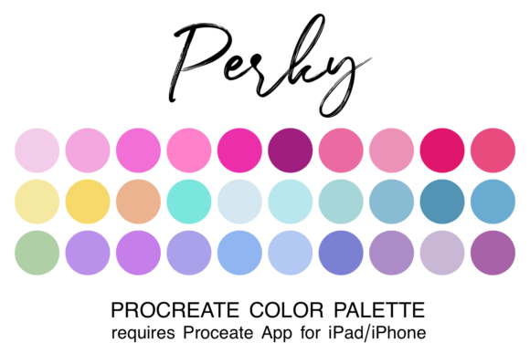 Download Perky Procreate Color Palette - Color Collection
