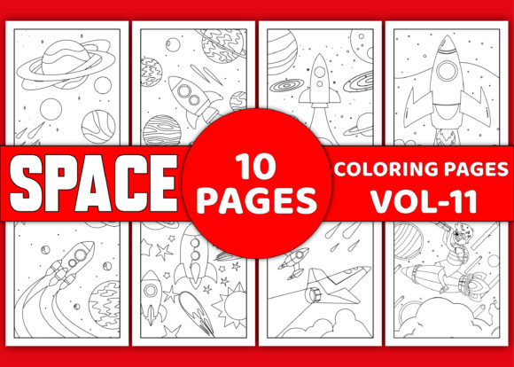 Download Space Coloring Pages Vol-11 - Color Collection