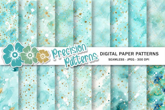 Download Aqua Turquoise Watercolor Background - Color Collection