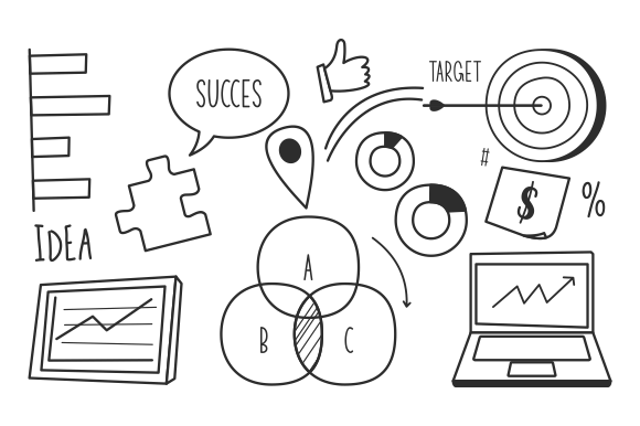 Download Doodle Infographics Logo Vector - Infograph Collection