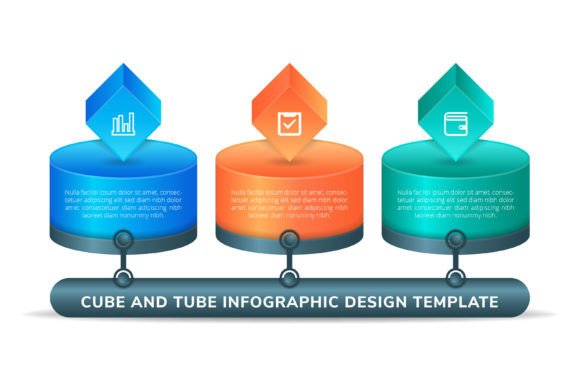 Download Cube Tube Infographic 3d - Infograph Collection