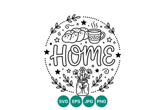 Download Home Bread Cup Flowers Vector - Bread Collection