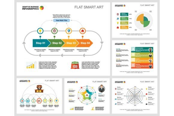 Download Colorful Planning or Economy Concept Inf - Color Collection