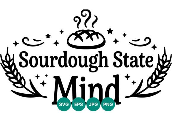 Download Sourdough State Mind Bread Loaf Vector - Bread Collection