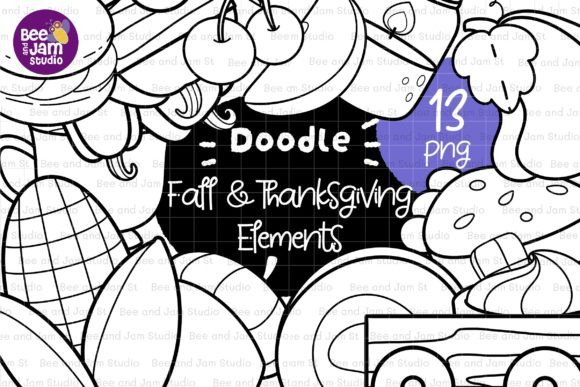 Download KDP Coloring Fall Thanksgiving PNG - Color Collection