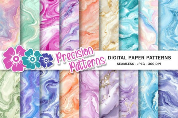 Download Pastel Colorful Marble - Color Collection