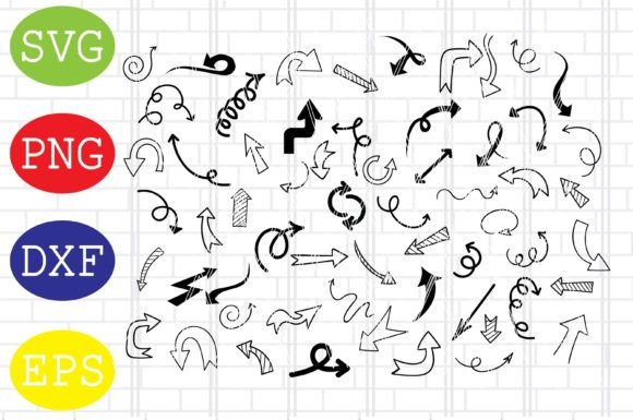 Download Curly Arrow Svg, Arrows Doodles Svg - Premium Resources