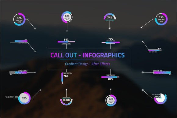 Download Infographics Call out | After Effects - Infograph Collection