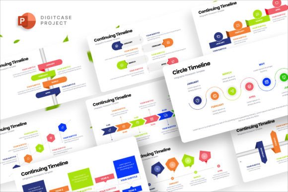 Download Continuing Timeline Infographic Template - Infograph Collection