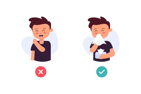 Download Kids Character Catching Flu - Flu Collection