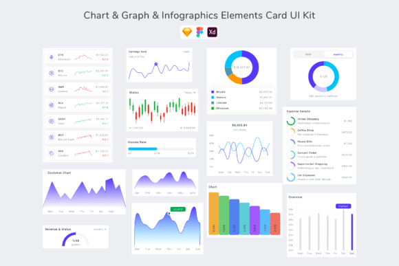 Download Chart &amp; Graph &amp; Infographics Elements - Infograph Collection