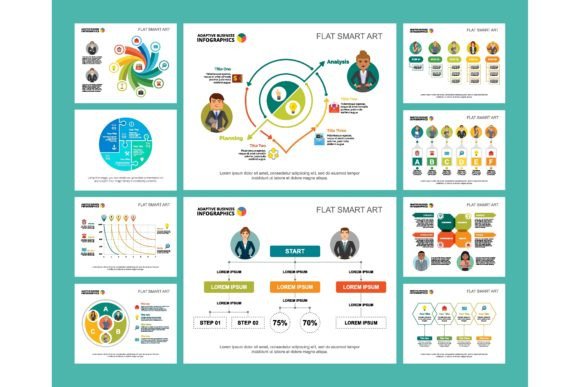 Download Colorful Research and Planning Infograph - Color Collection